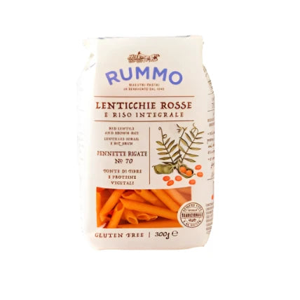 Rummo Lentil Pennette Rigate 300g (Gluten Free)